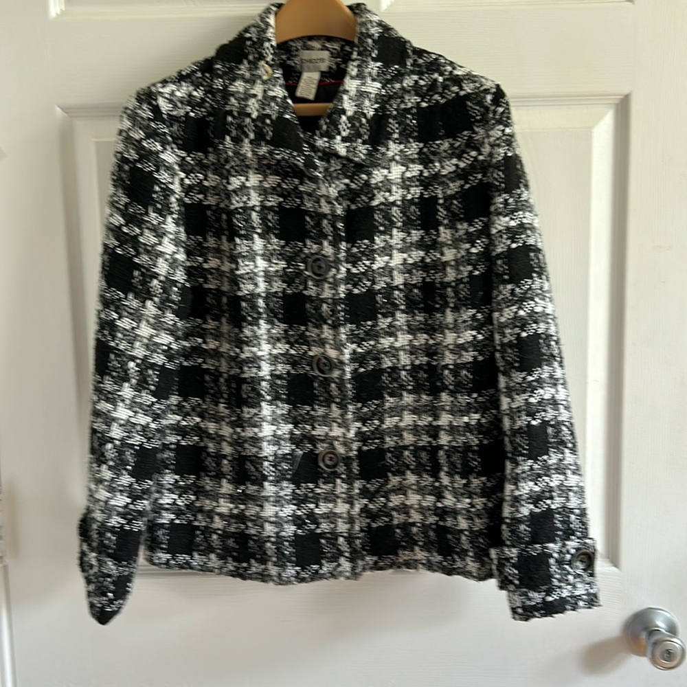 Chico’s Size 2 Jacket cute like new